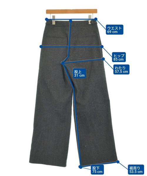 NKNIT（ンニット）スラックス グレー サイズ:1(S位) メンズ/2200717681044