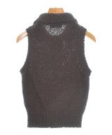 NKNIT（ンニット）ベスト/ノースリーブ 茶 サイズ:1(S位) レディース/2200717681204