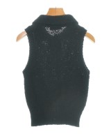 NKNIT（ンニット）ベスト/ノースリーブ 黒 サイズ:1(S位) レディース/2200717681211