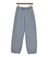 NKNIT（ンニット）スウェットパンツ 青 サイズ:1(S位) レディース/2200704773073