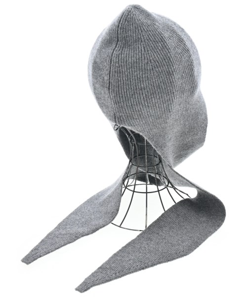 NKNIT（ンニット）ニットキャップ・ビーニー グレー サイズ:- レディース/2200705558099