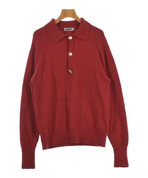 NKNIT(ンニット)ニット・セーター 赤 サイズ:2(M位)/2200665433023