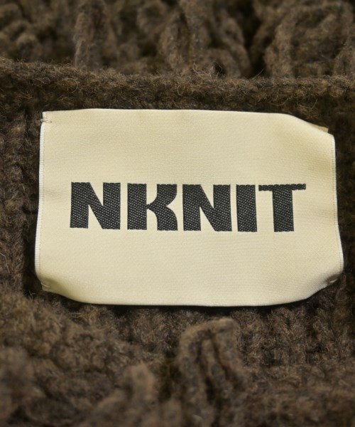 NKNIT（ンニット）ニット・セーター 茶 サイズ:0(XS位) メンズ/2200735597068