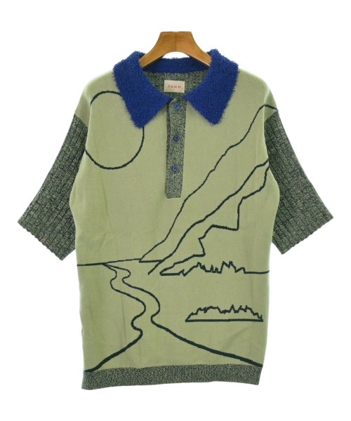 PAMM(パム)ニット・セーター 緑 サイズ:F/2200655024255