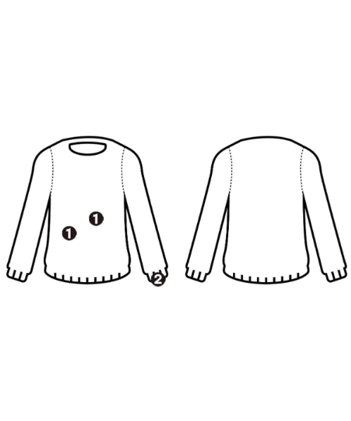 PAMM（パム）ニット・セーター ベージュ サイズ:F レディース/2200637898027