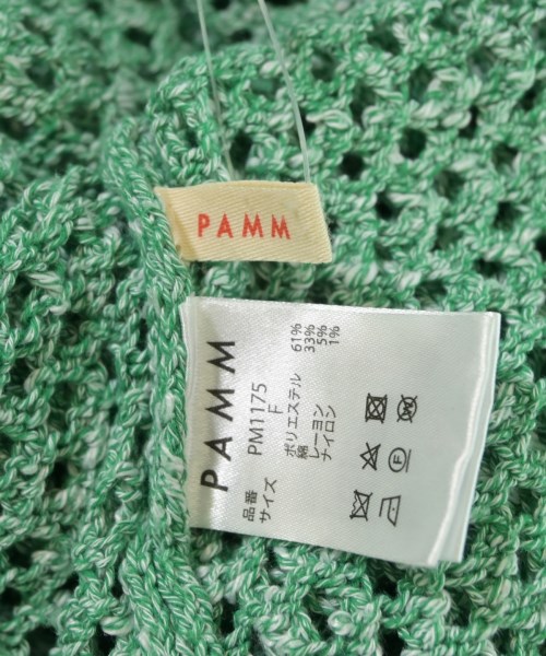 PAMM（パム）ニット・セーター 緑 サイズ:F レディース/2200720772036