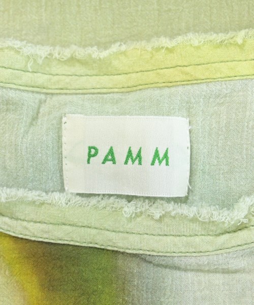 PAMM（パム）ブラウス 緑 サイズ:F レディース/2200683710052