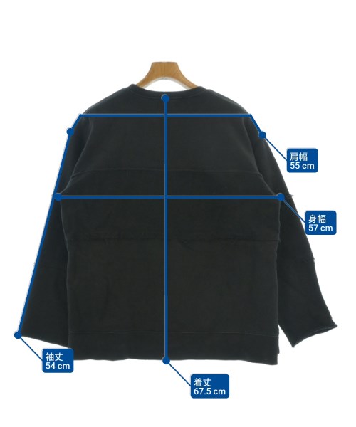 PLESIC（プルシック）スウェット 黒 サイズ:L メンズ/2200644050043