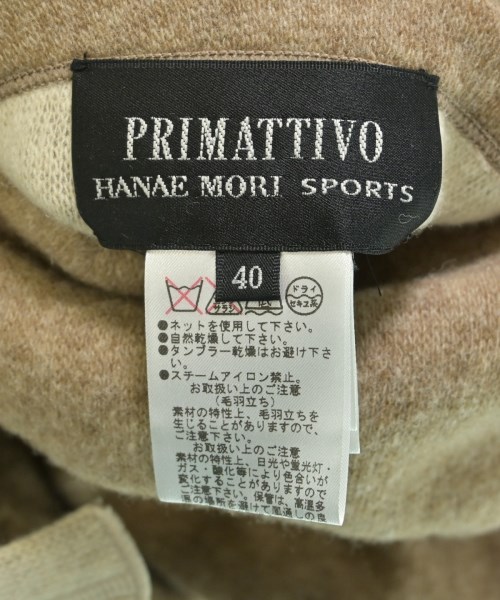 PRIMATTIVO HANAE MORI SPORTS（プリマティーボハナエモリスポーツ）カーディガン ベージュ サイズ:40(M位) レディース/2200613556125