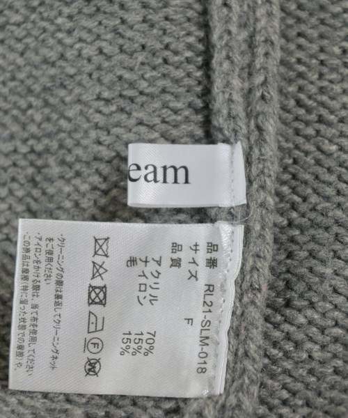 regleam（リグリーム）ニット・セーター グレー サイズ:F レディース/2200666963031