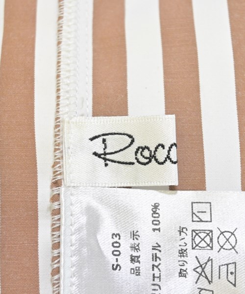 ROCCO（ロッコ）シャツワンピース 茶 サイズ:F レディース/2200610118043