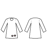 ROCCO（ロッコ）シャツワンピース 茶 サイズ:F レディース/2200610118043