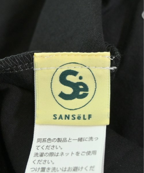 SANSeLF（サンセルフ）ワンピース 黒 サイズ:F レディース/2200661481240