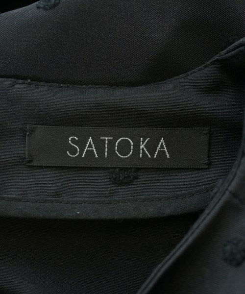 SATOKA（サトカ）ブラウス 黒 サイズ:F レディース/2200617479055