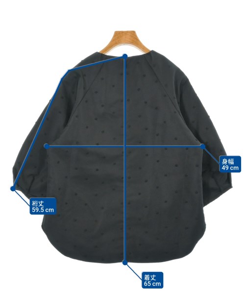 SATOKA（サトカ）ブラウス 黒 サイズ:F レディース/2200617479055