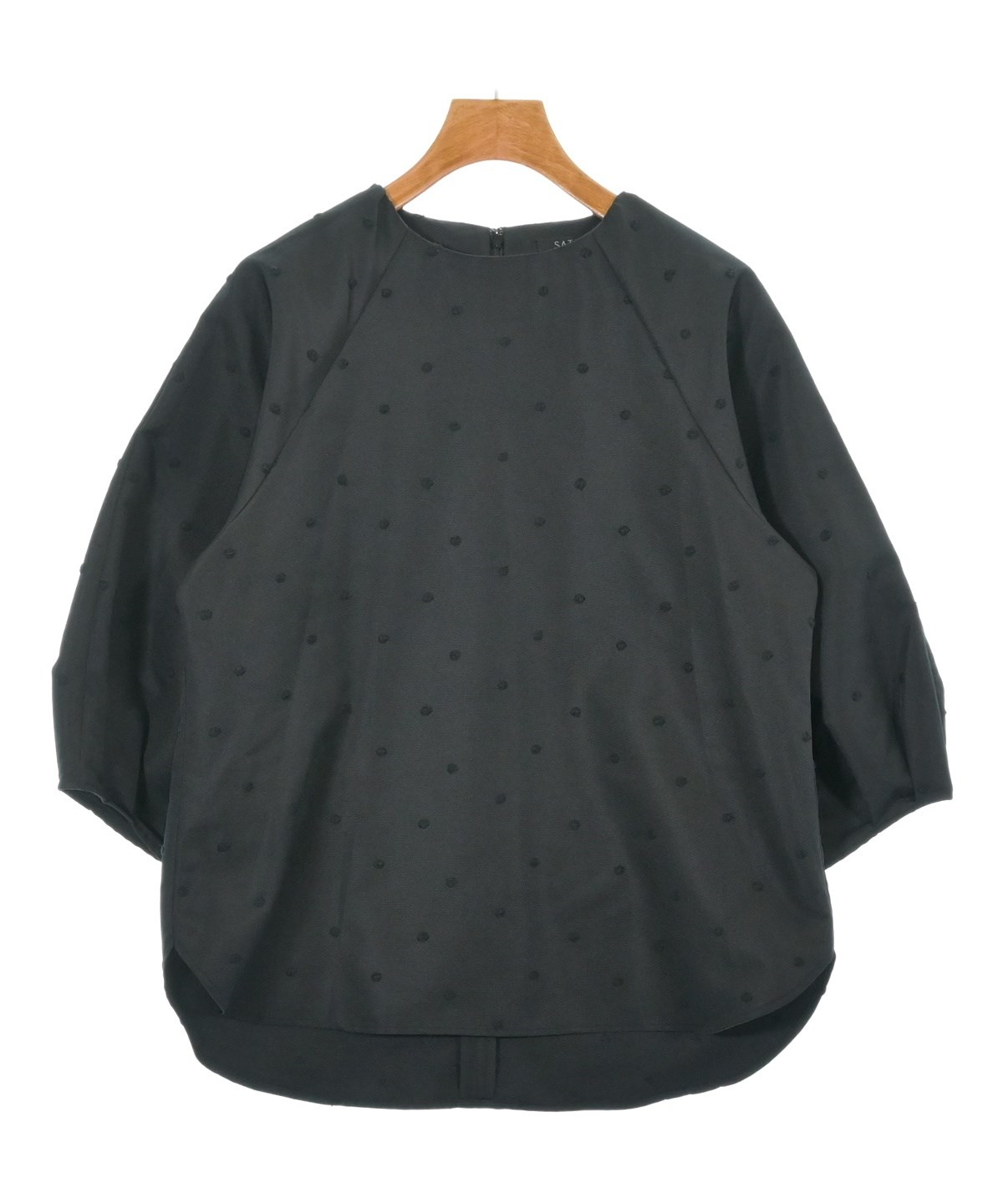 さかさか　古着販売中です♪ SATOKA（サトカ）ブラウス 黒 サイズ:F レディース/2200617479055