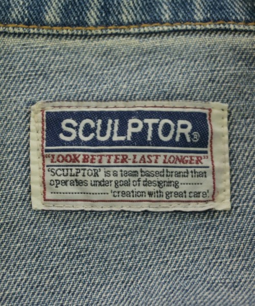 SCULPTOR（スカルプター）デニムジャケット 青 サイズ:F メンズ/2200691540030