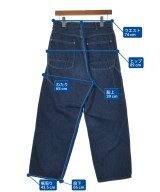 Sewing Chop O'alls（ソーイングチョップオールズ）デニムパンツ 青 サイズ:28(L位) レディース/2200614546088