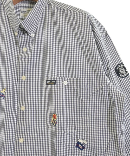 SINA COVA（シナコバ）カジュアルシャツ 紺 サイズ:LL(XL位) メンズ/2200638747126