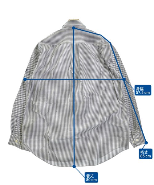 SINA COVA（シナコバ）カジュアルシャツ 紺 サイズ:LL(XL位) メンズ/2200638747126