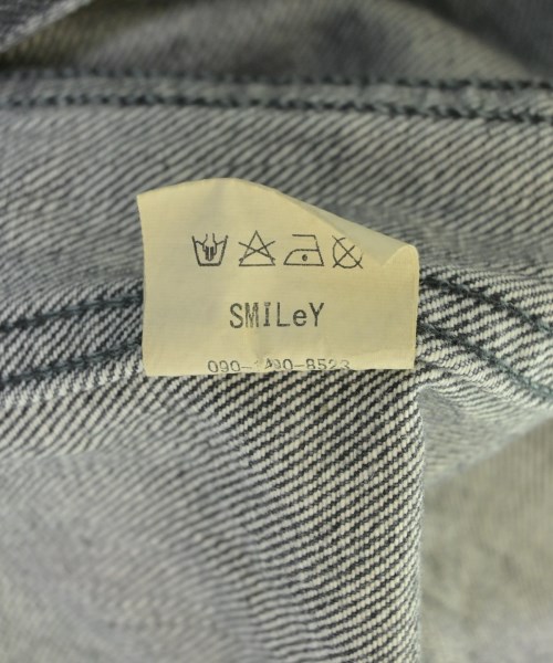 SMILEY（スマイリー）デニムジャケット グレー サイズ:44(S位) メンズ/2200613727037