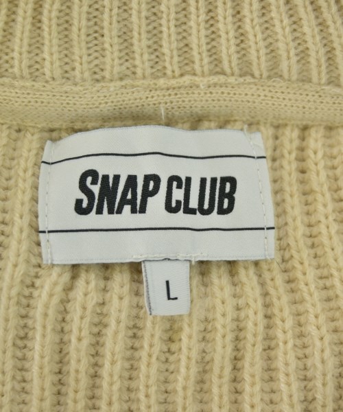 SNAP CLUB（スナップクラブ）カーディガン ベージュ サイズ:L メンズ/2200721205168