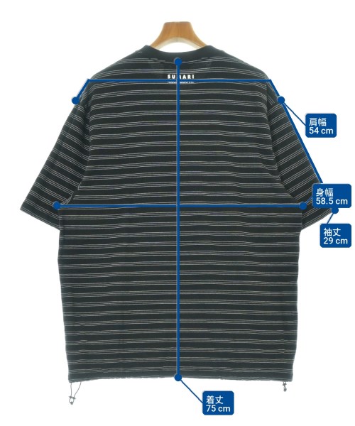 SUMARI（シュマリ）Tシャツ・カットソー 黒 サイズ:2(M位) メンズ/2200716020110