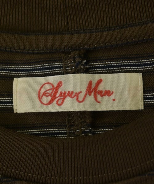 SYUMAN. （シュウマン）Tシャツ・カットソー 茶 サイズ:1(S位) メンズ/2200734881021