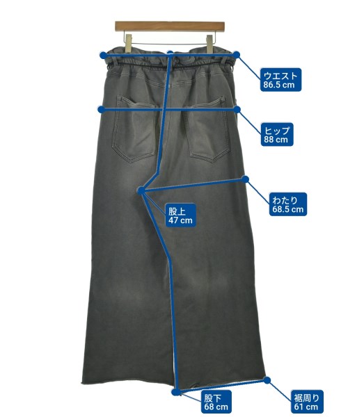 SYUMAN. （シュウマン）スウェットパンツ グレー サイズ:-(L位) メンズ/2200683566017
