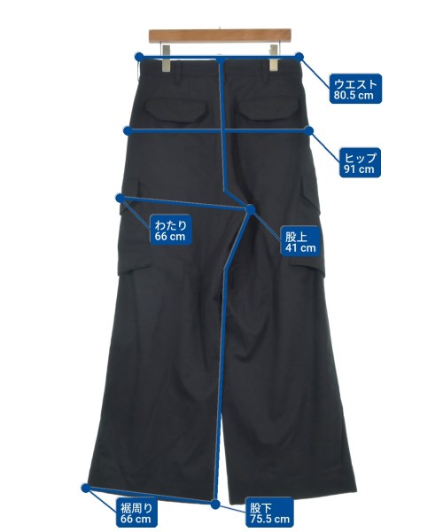 TAMME（タム）カーゴパンツ 黒 サイズ:-(M位) メンズ/2200635229052