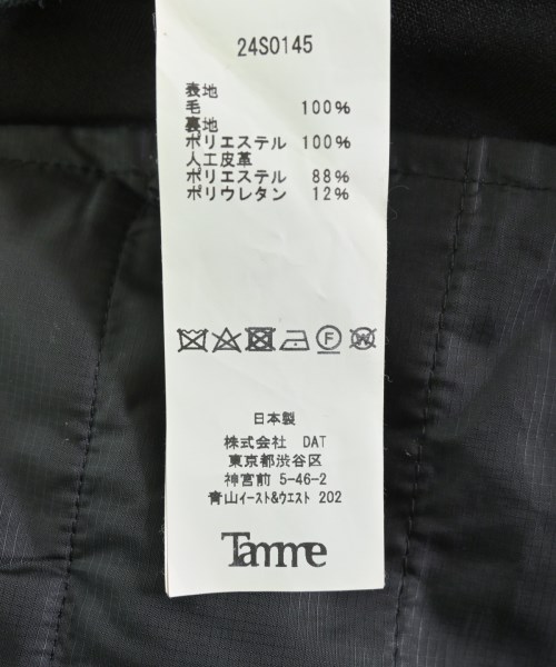 TAMME（タム）その他 黒 サイズ:0(XS位) メンズ/2200704127302