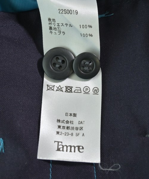 TAMME（タム）その他 青 サイズ:1(S位) メンズ/2200704127326