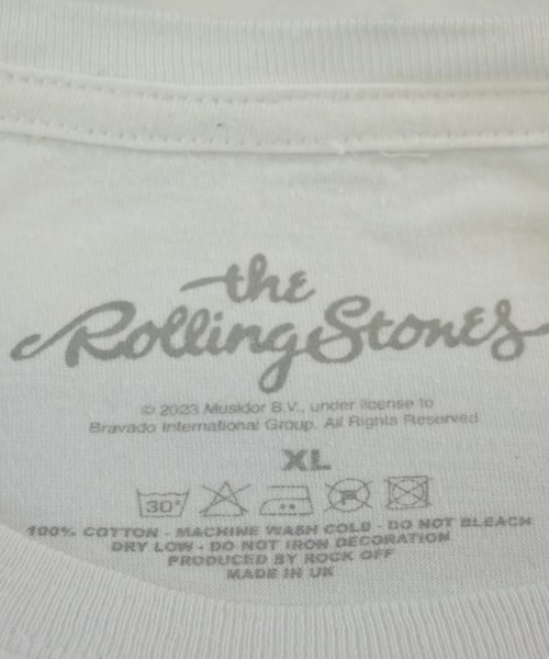 THE ROLLING STONES（ザローリングストーンズ）Tシャツ・カットソー 白 サイズ:XL メンズ/2200711397033