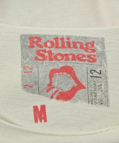 THE ROLLING STONES（ザローリングストーンズ）Tシャツ・カットソー 白 サイズ:M メンズ/2200653917184