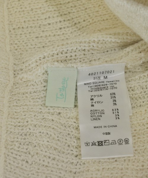 To the sea（トゥーザシー）その他 白 サイズ:M レディース/2200659183040