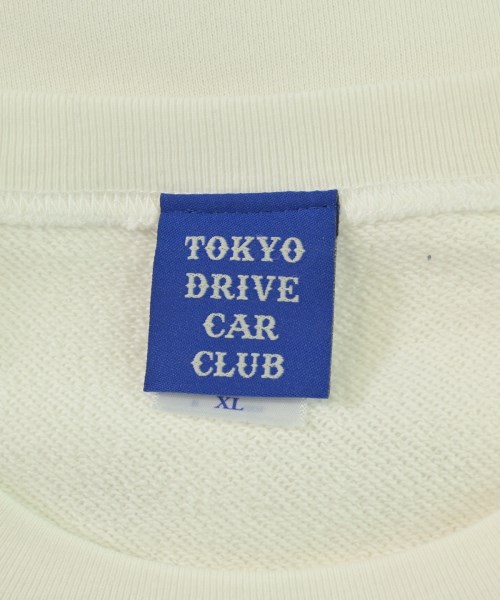 TOKYO DRIVE CAR CLUB（トーキョードライブカークラブ）スウェット 白 サイズ:XL メンズ/2200692643037