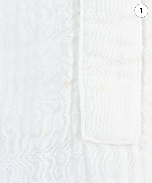 UCHINO（ウチノ）カジュアルシャツ 白 サイズ:M レディース/2200627430107