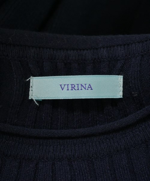 VIRINA（ヴィリーナ）ワンピース 紺 サイズ:S レディース/2200637334037