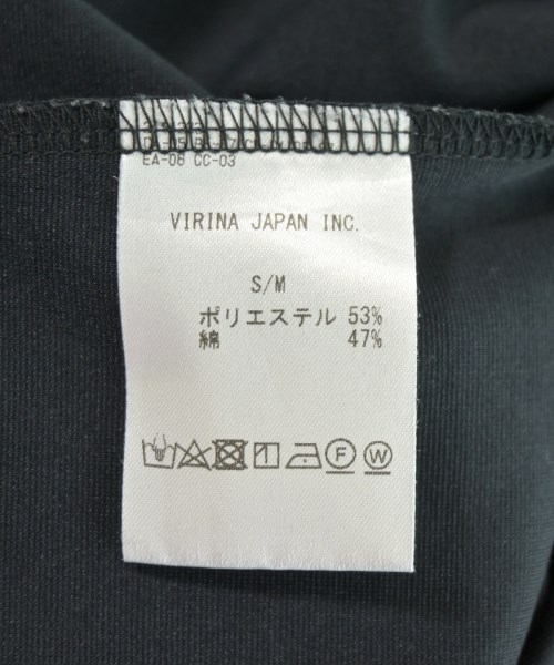 VIRINA（ヴィリーナ）Tシャツ・カットソー 黒 サイズ:S/M レディース/2200721714080