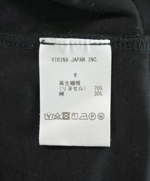 VIRINA（ヴィリーナ）Tシャツ・カットソー 黒 サイズ:M レディース/2200721714097