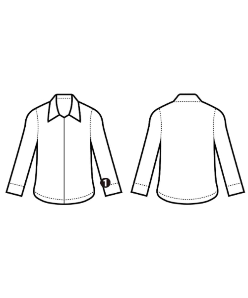 VISARUNO（ビサルノ）カジュアルシャツ 紫 サイズ:39(M位) メンズ/2200656724031