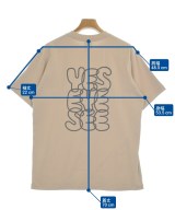 YES EYE SEE（イェスアイシー）Tシャツ・カットソー ベージュ サイズ:M メンズ/2200676653441