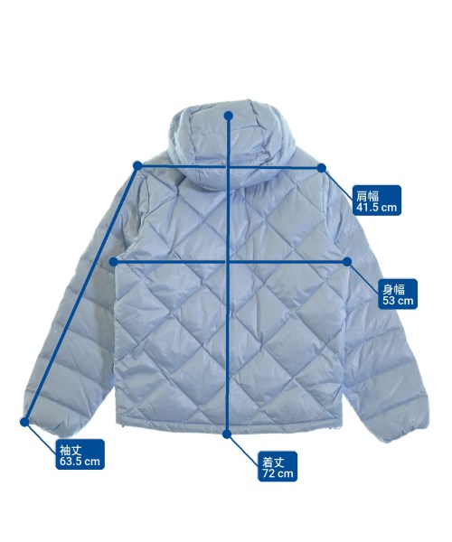 YES EYE SEE（イェスアイシー）ダウンジャケット/ダウンベスト 青 サイズ:S レディース/2200651331012