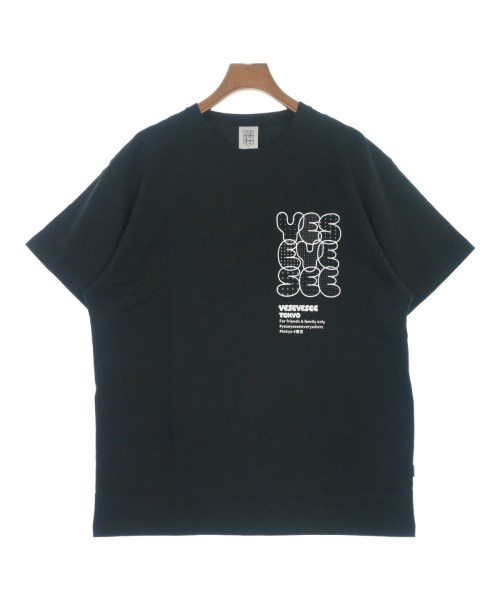 YES EYE SEE(イェスアイシー)Tシャツ・カットソー 黒 サイズ:XL/2200648977087