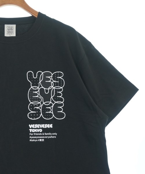 YES EYE SEE（イェスアイシー）Tシャツ・カットソー 黒 サイズ:XL メンズ/2200648977087
