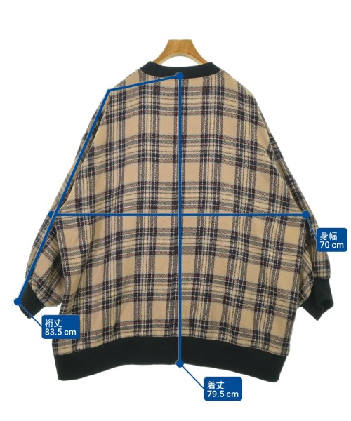 0658（ゼロロクゴーハチ）ブルゾン ベージュ サイズ:-(M位) メンズ/2200643259140