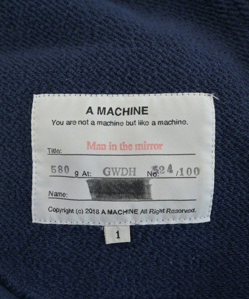 A MACHINE（エーマシン）スウェットパンツ 紺 サイズ:1(S位) メンズ/2200661729014