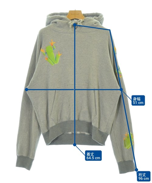 A MACHINE（エーマシン）パーカー グレー サイズ:1(S位) メンズ/2200720363036