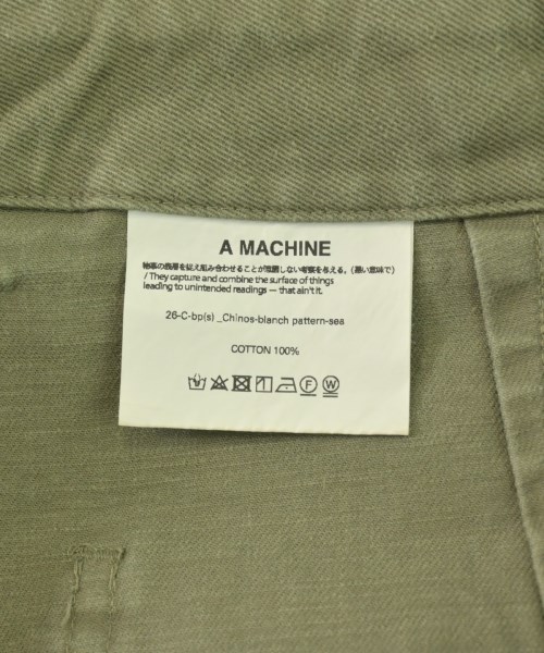 A MACHINE（エーマシン）ショートパンツ カーキ サイズ:-(M位) メンズ/2200721776026