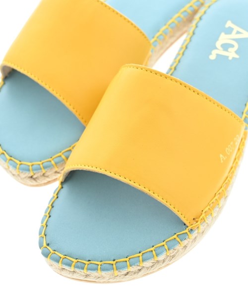 Act（アクト）エスパドリーユ 黄 サイズ:EU37(23.5cm位) レディース/2200642719997